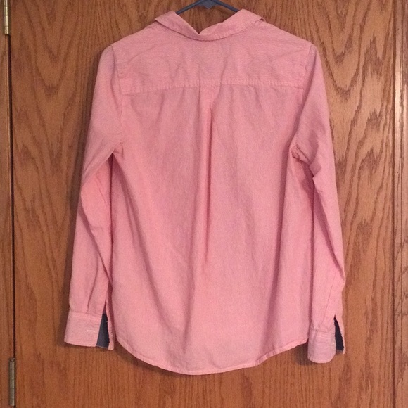 Tommy Hilfiger Partial Button Down Shirt Long Sleeve - Picture 2 of 6